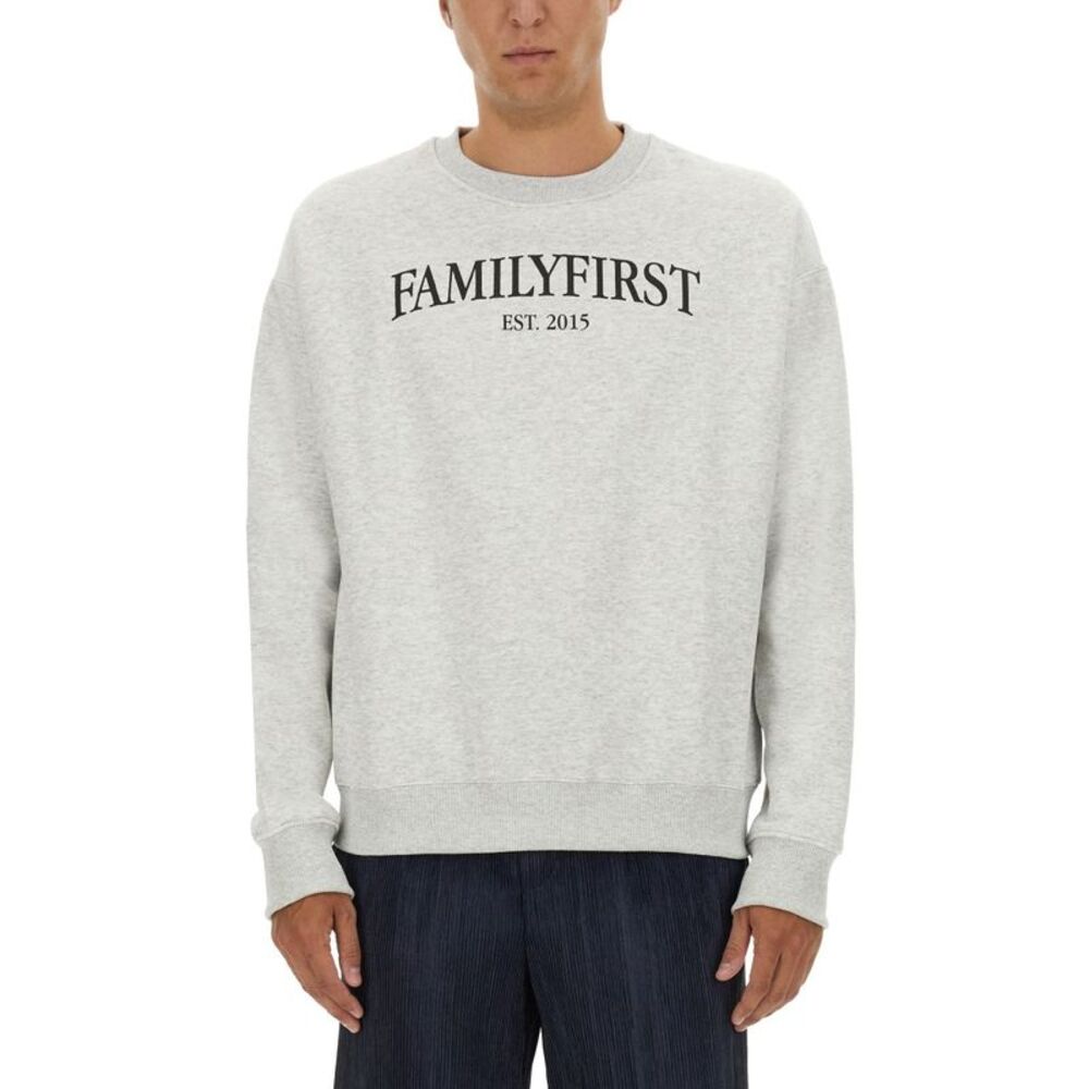 Family First Men Sweatshirt With Logo